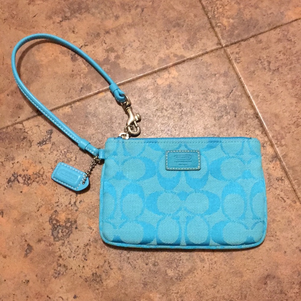 Coach wristlet